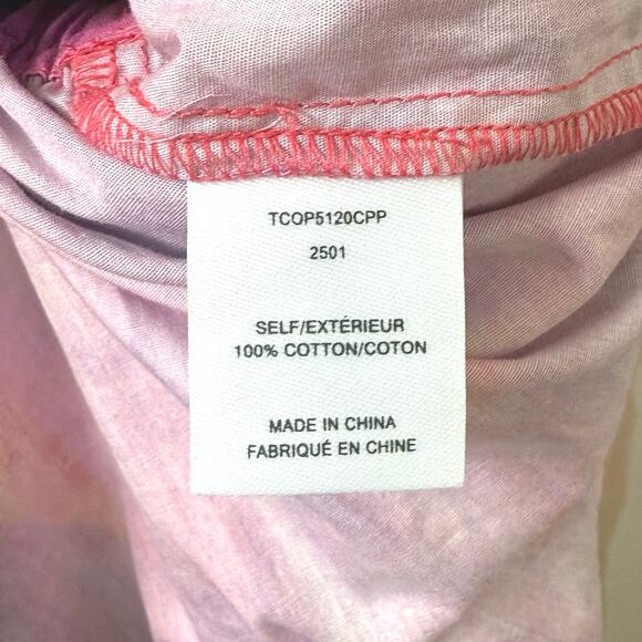 Derek Lam 10 Crosby Finn Ruffle Wrap Dress in Fuchsia Multi Size 10 - Picture 14 of 16